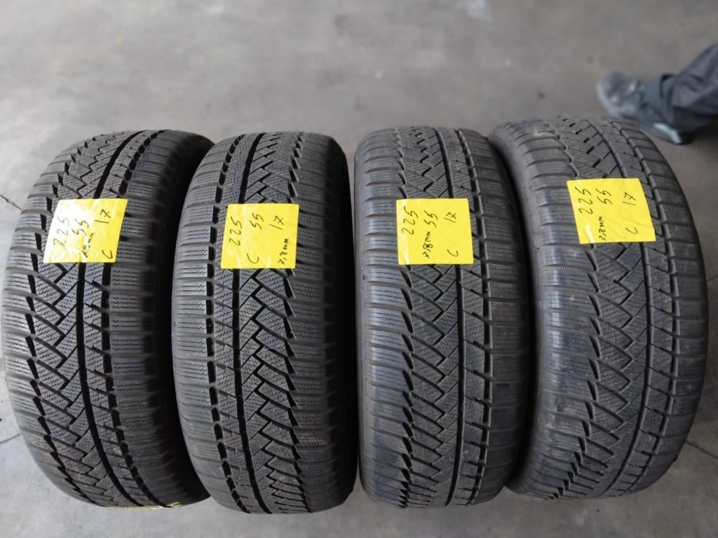 225/54/17 2255517 225/55r17 winter demo Continental 7,8mm, Ophalen