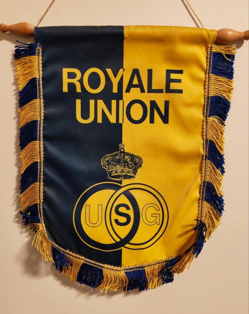 1980s royale Union sg fanion wimpel vaantje vaandel vlag, Divers, Drapeaux & Banderoles, Enlèvement ou Envoi
