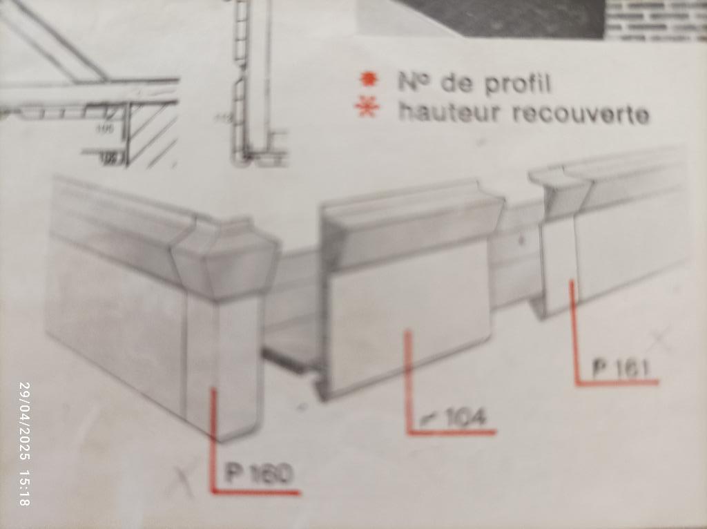 HABILLAGE DE CHENEAUX  PVC BLANC, Bricolage & Construction, Enlèvement, Neuf