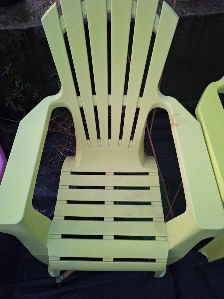 chaise du jardin pour trois transats un, Jardin & Terrasse, Enlèvement ou Envoi