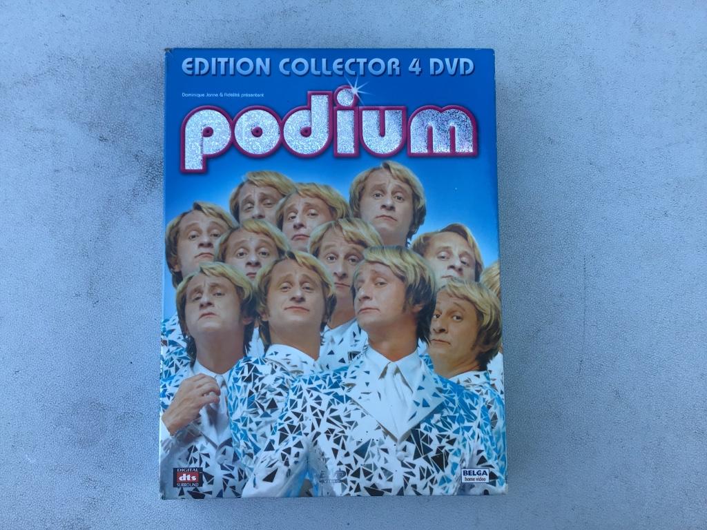 Podium Coffret édition collector 4 dvd, Cd's en Dvd's, Alle leeftijden, Ophalen of Verzenden, Gebruikt, Overige genres