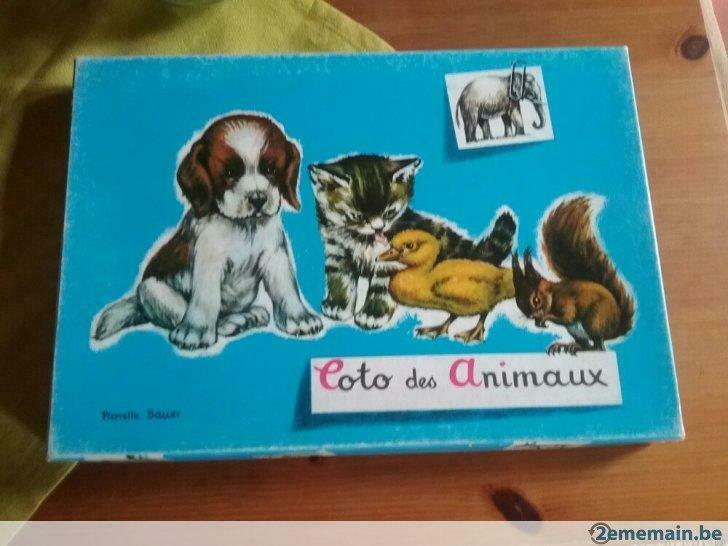 loto des animaux vintage numéro 535 nathan, Enfants & Bébés, Jouets | Éducatifs & Créatifs, Enlèvement ou Envoi, Utilisé, Découverte