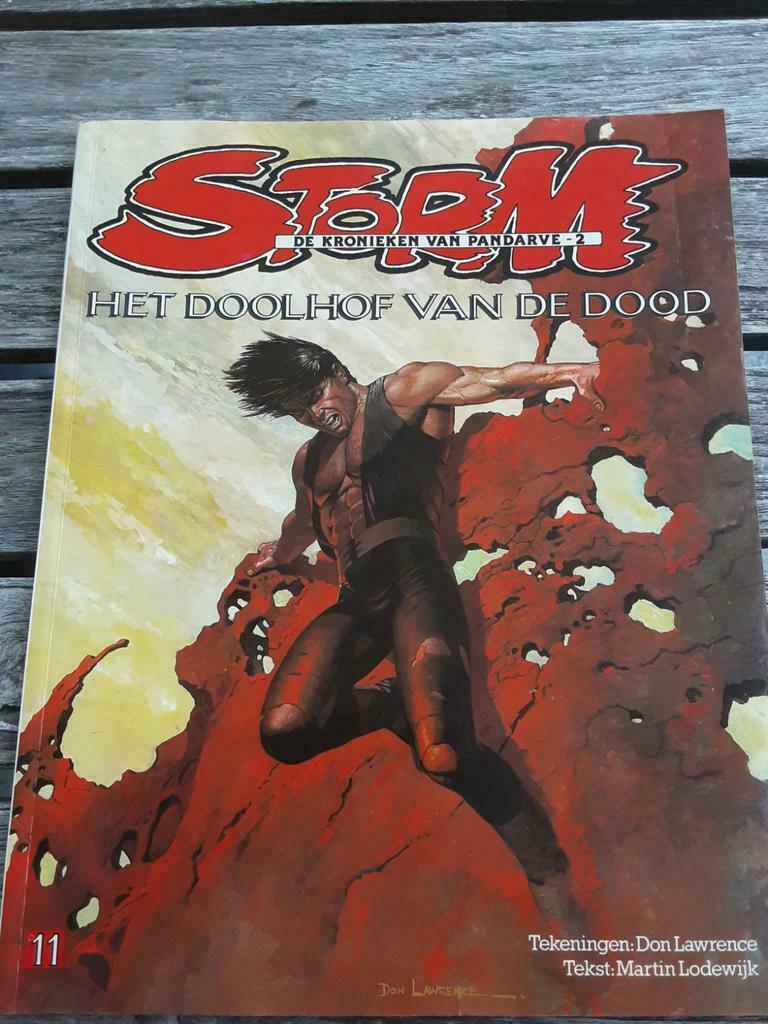 Storm Het doolhof van de Dood  De kronieken van Pandarve  2, Ophalen, Don Lawrence