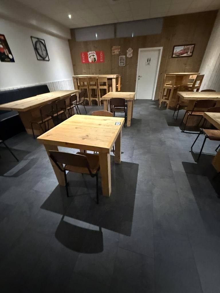 Steigerhouten tafels, Zakelijke goederen, Ophalen, Gebruikt, Meubilair