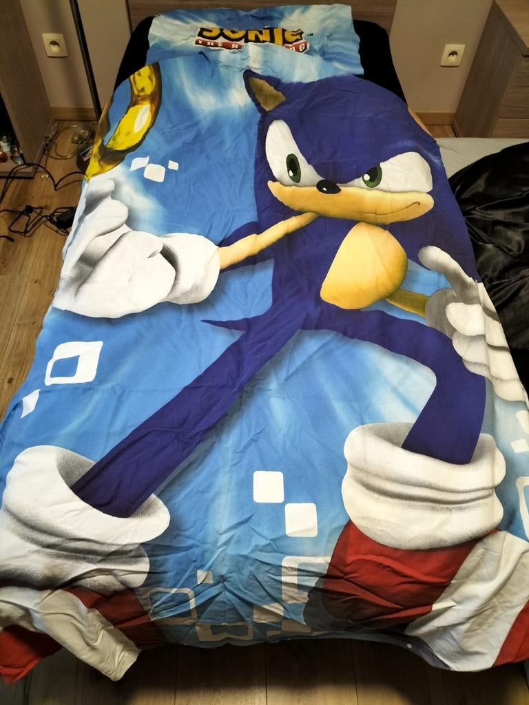 Sonic beddengoed, Sonic, dekbedovertrek sonic, Overige kleuren, Dekbedovertrek, Zo goed als nieuw, Verzenden
