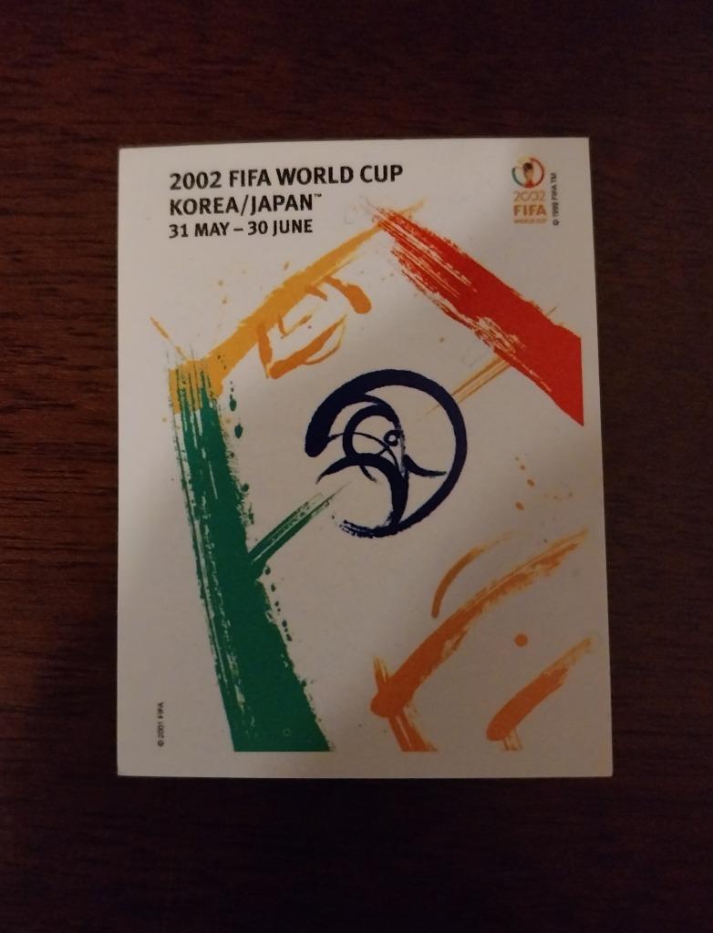 Panini WK 2002 Korea Japan #4 blauw nieuwstaat, Verzamelen, Stickers, Nieuw, Ophalen of Verzenden