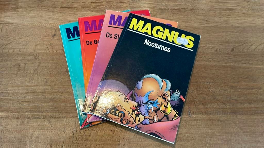 4x De partizanen (Magnus) Volledige reeks, Boeken, Gelezen, Complete serie of reeks, Ophalen of Verzenden, Roberto Raviola (Magnus)