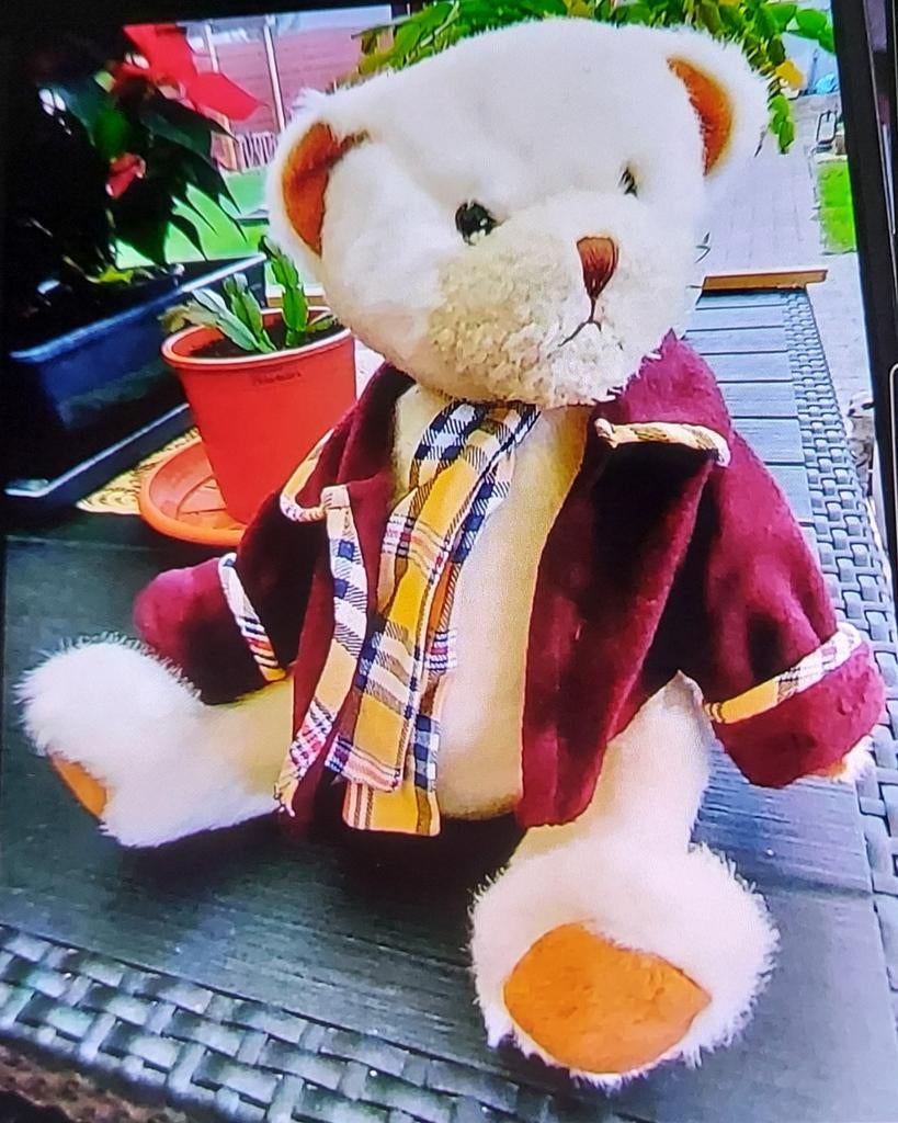 Peluche nounours, Ophalen of Verzenden, Zo goed als nieuw