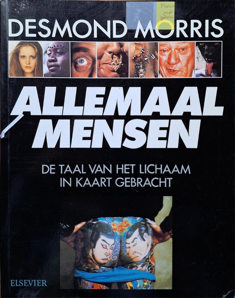 Allemaal mensen - Desmond Morris, Boeken, Ophalen, Zo goed als nieuw, Desmond Morris