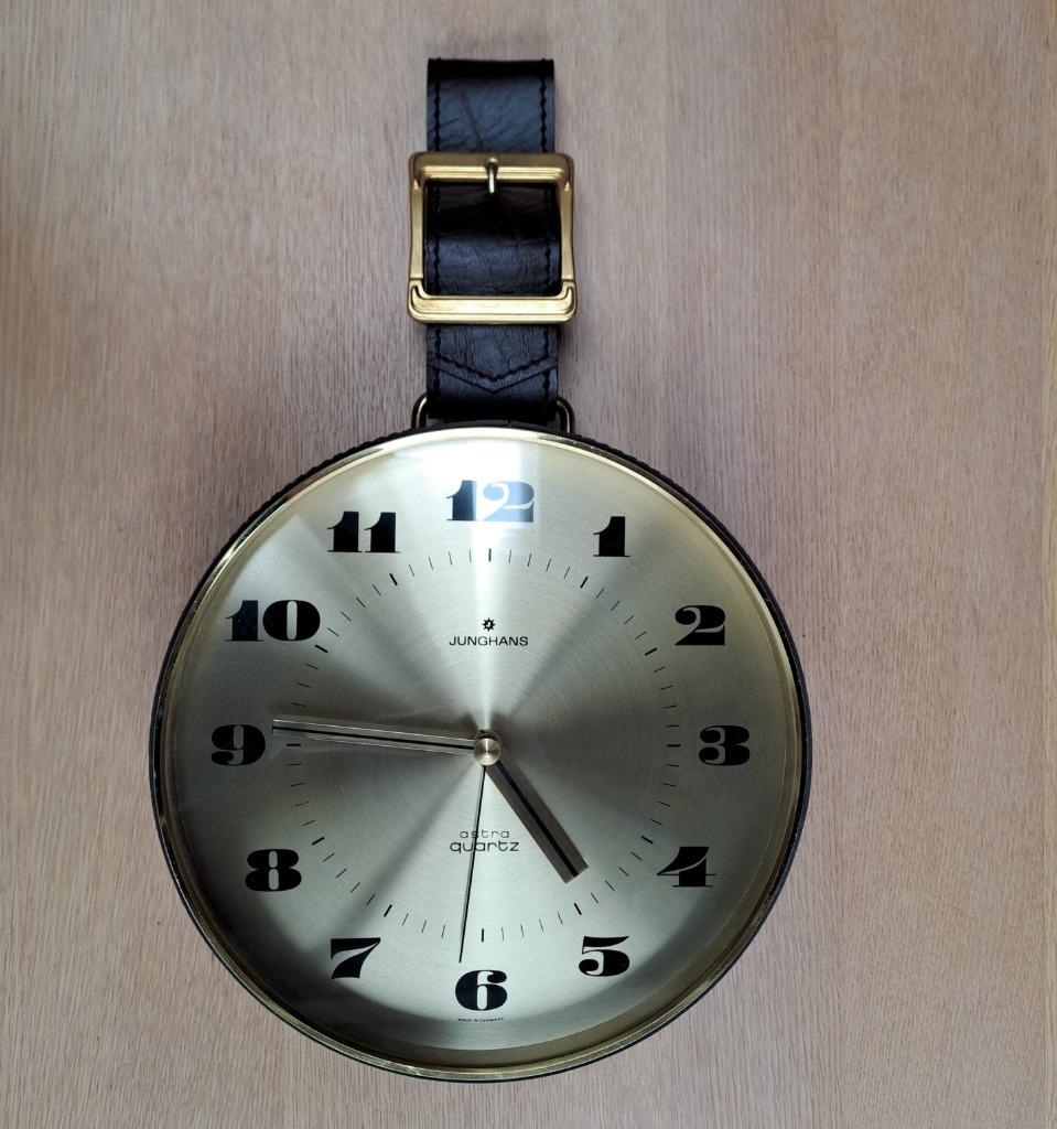 Vintage wandklok Junghans astra quartz, Huis en Inrichting, Woonaccessoires | Klokken, Gebruikt, Wandklok, Analoog, Ophalen