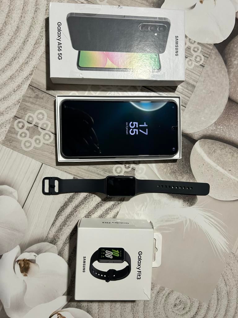 Samsung galaxy a56 + fit 3, Enlèvement, Neuf