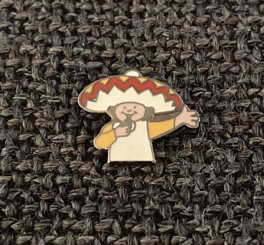 PIN - FIGUURTJE - SOMBRERO - MEXICO, Verzenden, Gebruikt, Figuurtje, Speldje of Pin