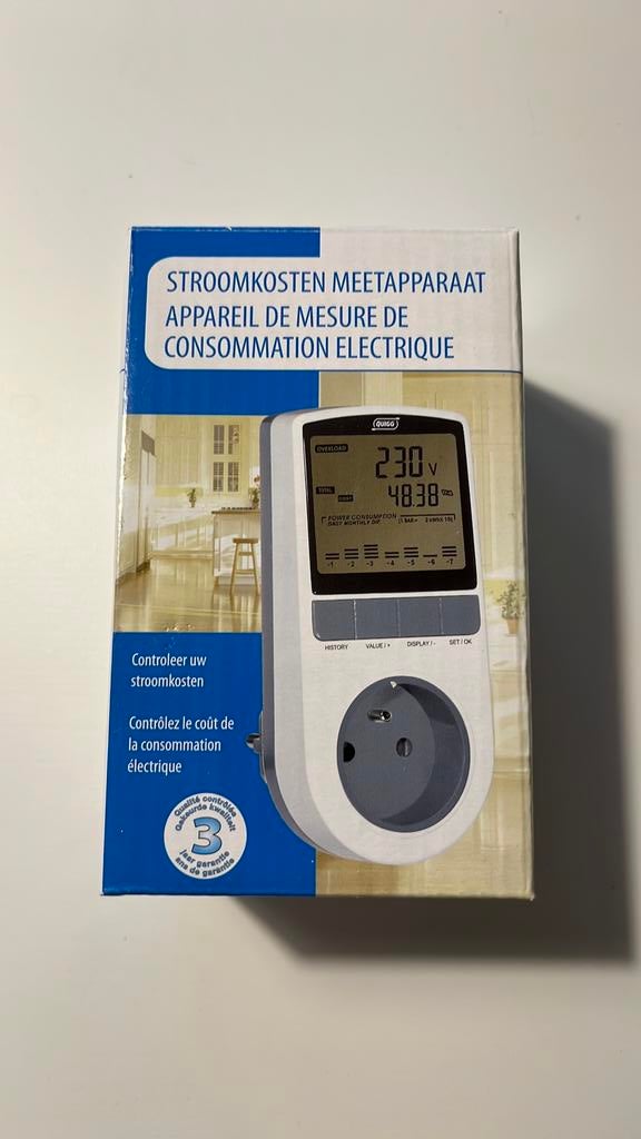 Appareil de mesure de consommation electrique, Bricolage & Construction, Enlèvement ou Envoi, Neuf, Électricité
