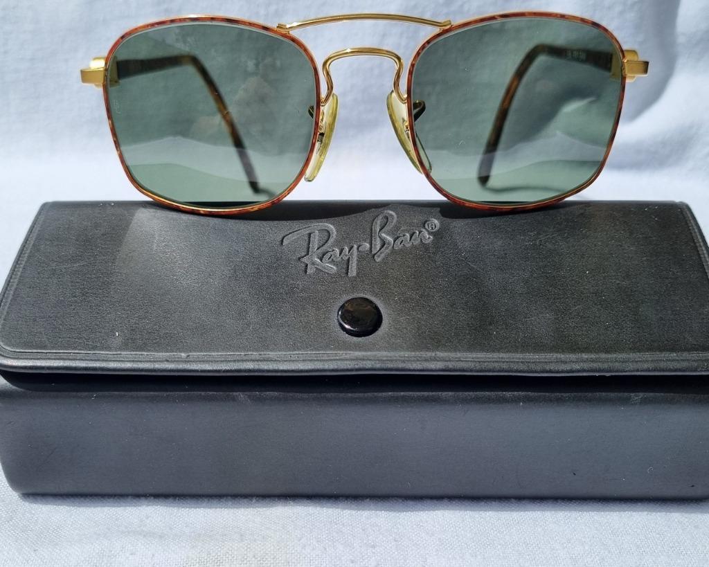 zonnebril vintage, Bijoux, Sacs & Beauté, Autres couleurs, Comme neuf, Enlèvement, Ray-Ban