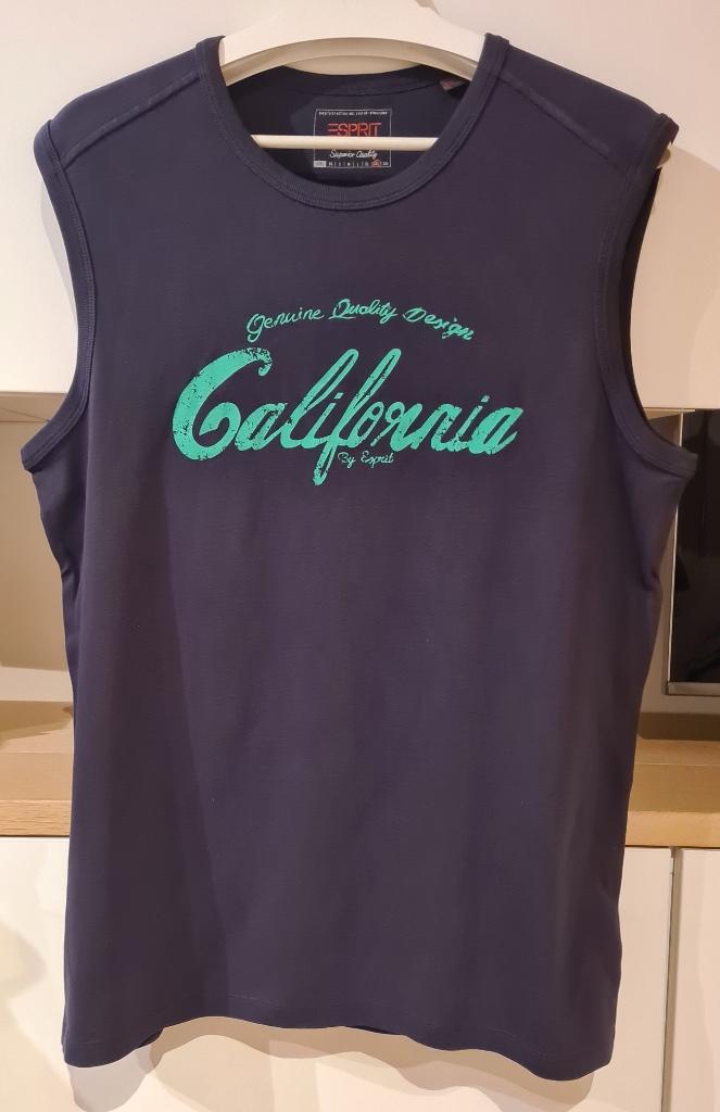 Blauw herenshirt 'Esprit' (maat: XXL), Kleding | Heren, T-shirts, Blauw, Overige maten, Ophalen of Verzenden, Zo goed als nieuw