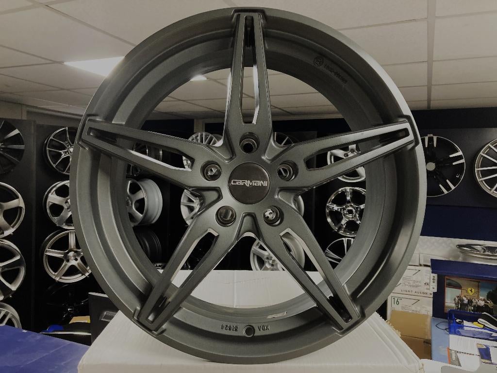 NIEUWE 18 inch 5x114.3 mat antraciete aluminium sportvelgen, Autos : Pièces & Accessoires, Neuf, Enlèvement ou Envoi, Pneus été
