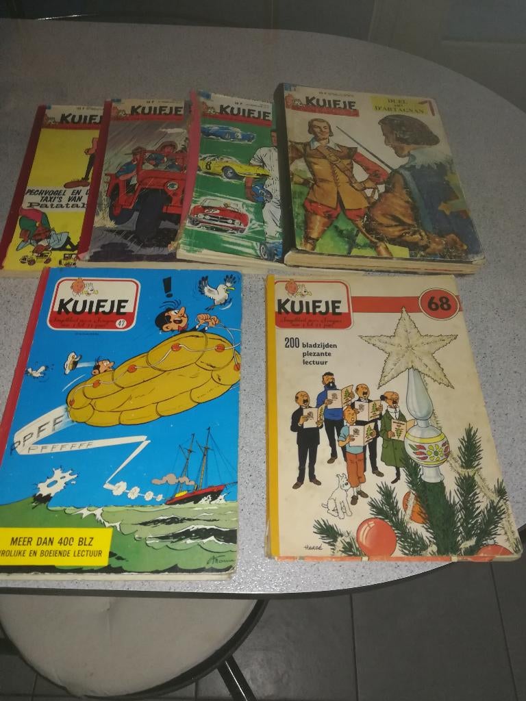 KUIFJE TIJDSCHRIFTEN JAREN 60(BUNDELS)., Ophalen of Verzenden, Kuifje, Gebruikt, Boek of Spel
