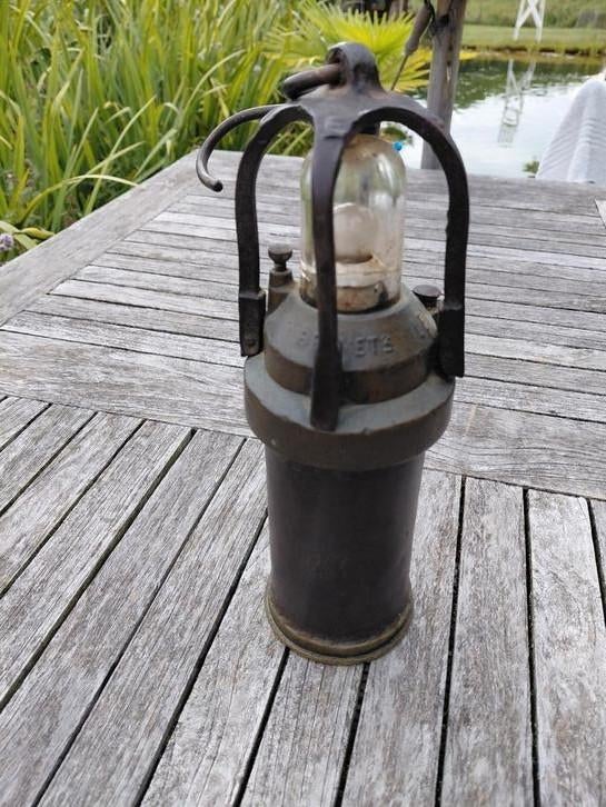 Mijnwerkers lamp, Antiek en Kunst, Ophalen of Verzenden