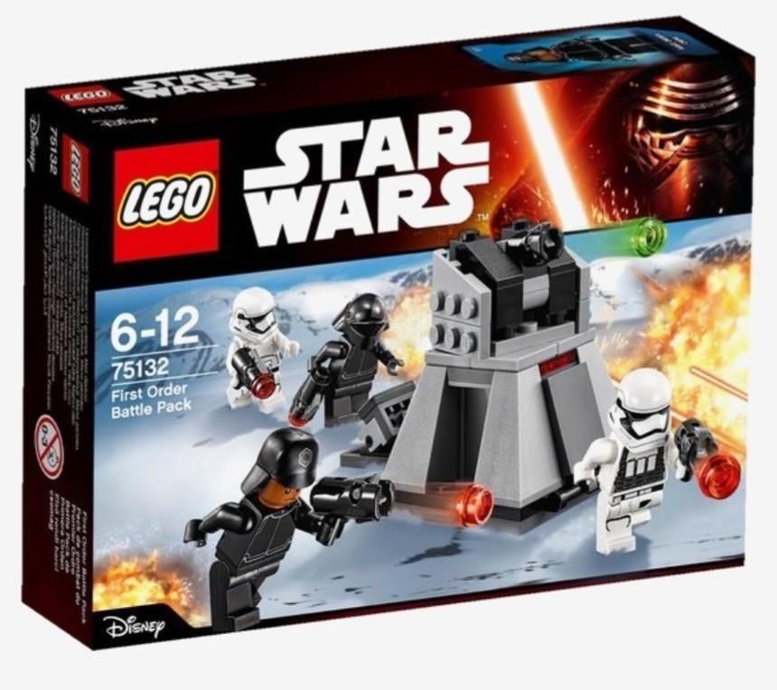 Lego Star Wars 75132 First Order Battle Pack, Enlèvement, Utilisé, Ensemble complet, Lego