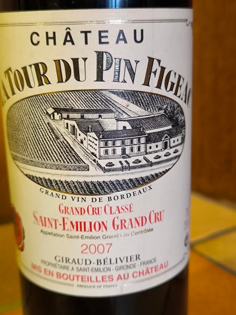 Saint-Émilion Grand Cru Classe 2007, Enlèvement ou Envoi, Pleine, Comme neuf, Vin rouge
