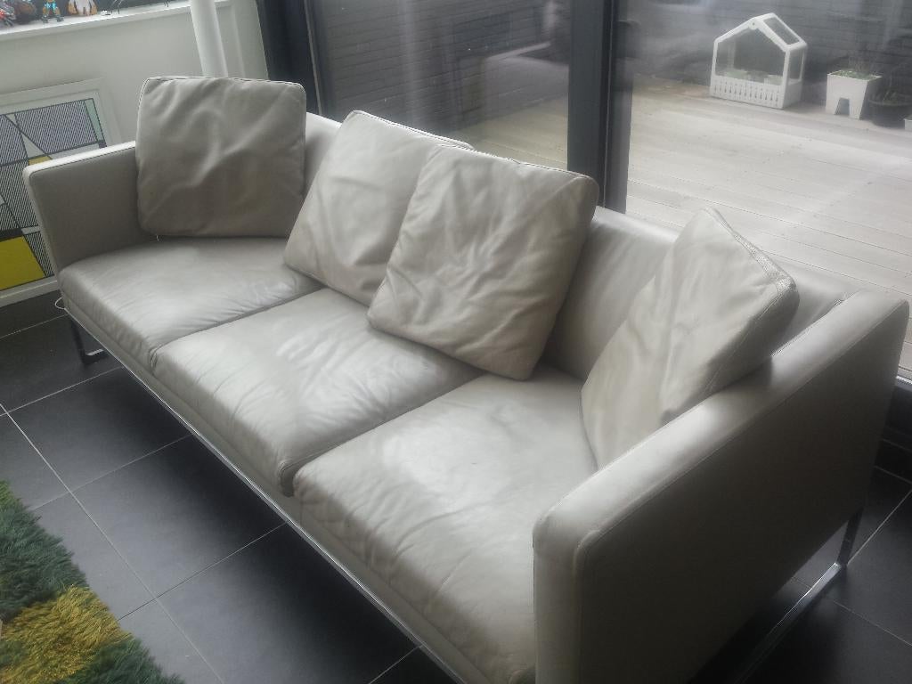 b&b Italia, Antonio Citterio, 3-zit model Tight, Maison & Meubles, Canapés | Salons, 200 à 250 cm, Banc droit, Enlèvement, Utilisé