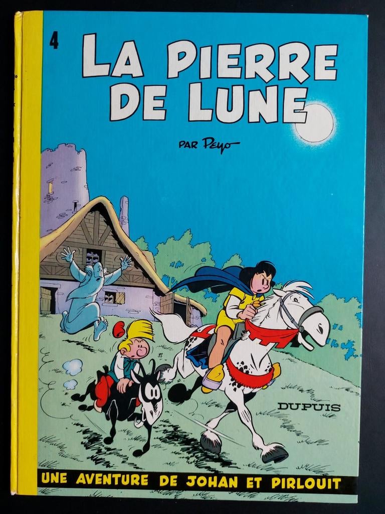 JOHAN ET PIRLOUIT 1974 la pierre de lune TBE, Enlèvement ou Envoi