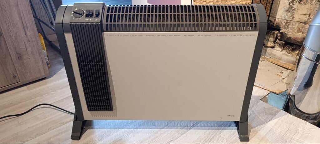 Convecteur 2000W PRIMO, Doe-het-zelf en Bouw, Verwarming en Radiatoren, Thermostaat, Ophalen