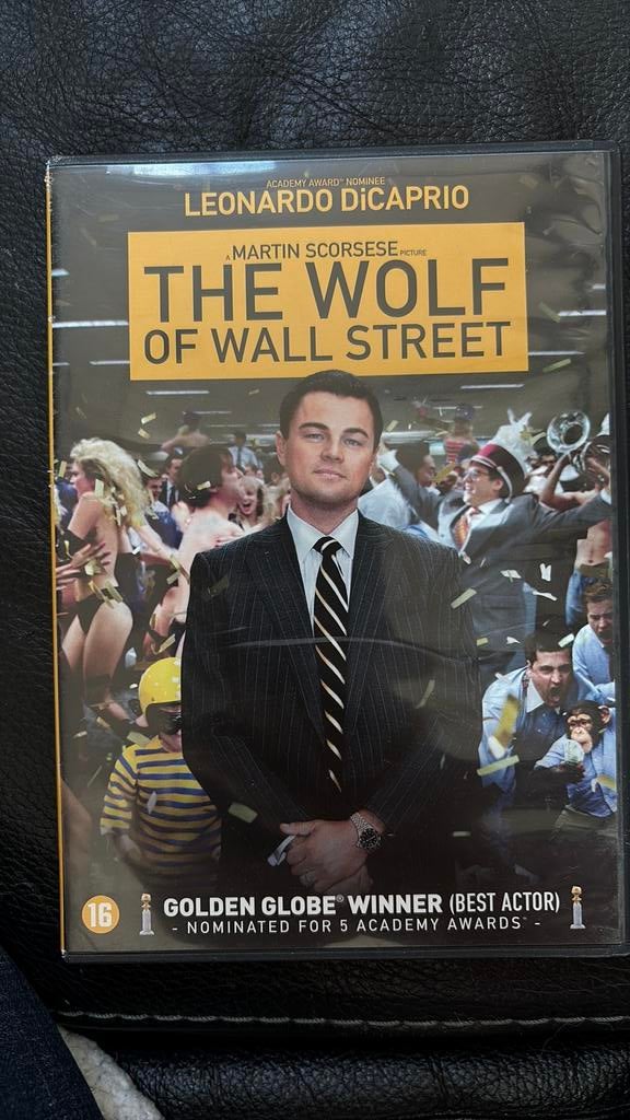 DVD The Wolf of Wall Street, Vanaf 16 jaar, Ophalen of Verzenden, Gebruikt, Overige genres