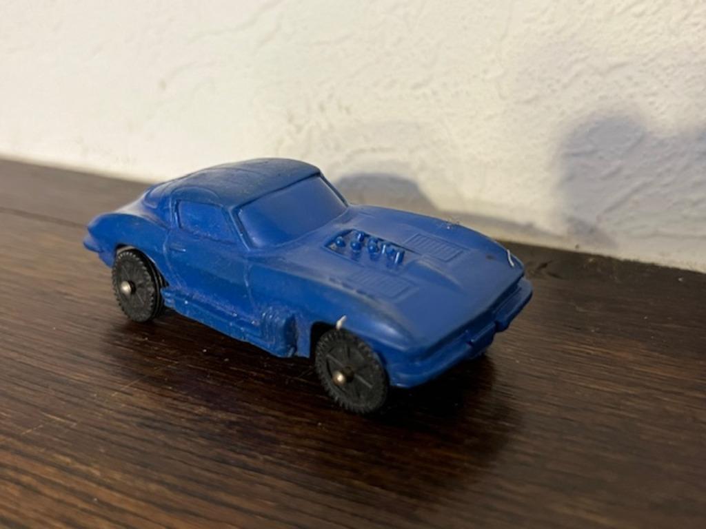voiture miniature Tomte Laerdal Corvette Stingray Blue, Enlèvement