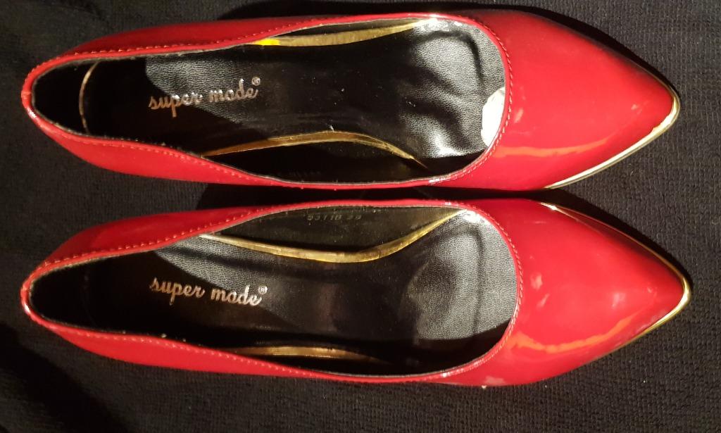 Pumps M 39, Enlèvement ou Envoi, Escarpins, Neuf, Rouge