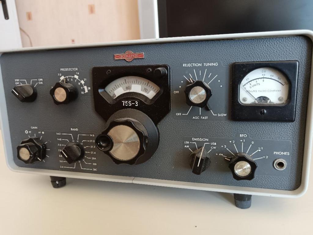 Rx COLLINS 75S3, Ophalen of Verzenden, Zo goed als nieuw, Ontvanger