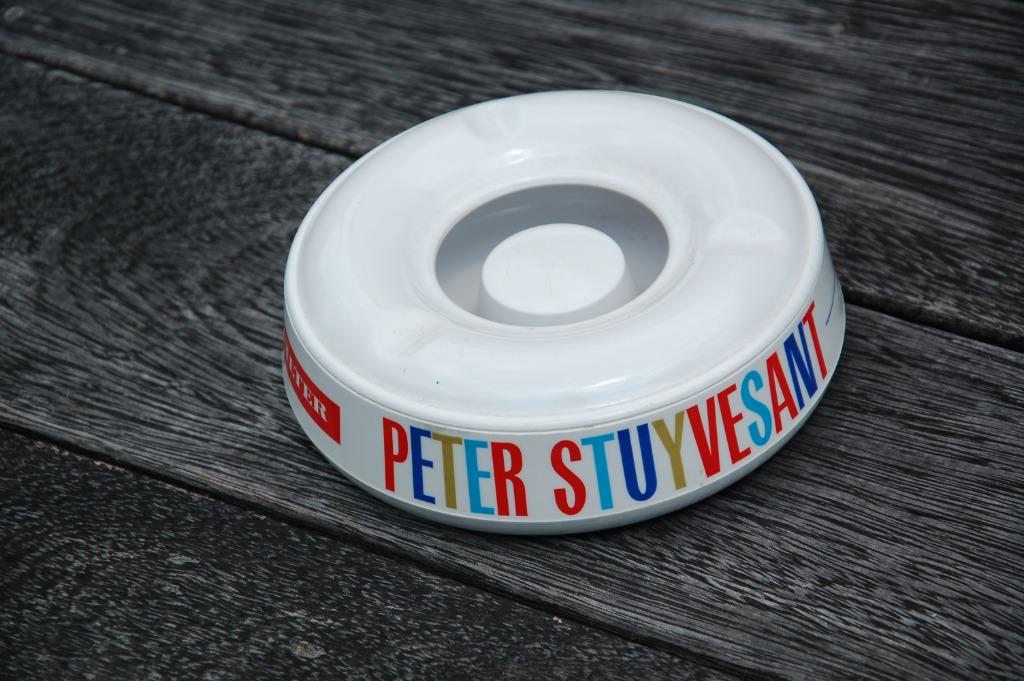 Asbak PETER STUYVESANT - Aubel Italy Melamine, Verzamelen, Ophalen of Verzenden, Gebruikt, Asbak
