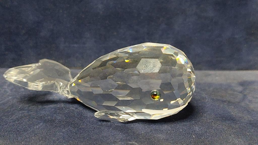Swarovski Baleine, Enlèvement, Utilisé, Figurine