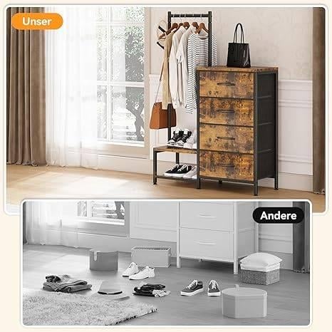 Commode 3 en 1 | porte-manteau | LIVRAISON GRATUITE, Neuf, -, -, ODK