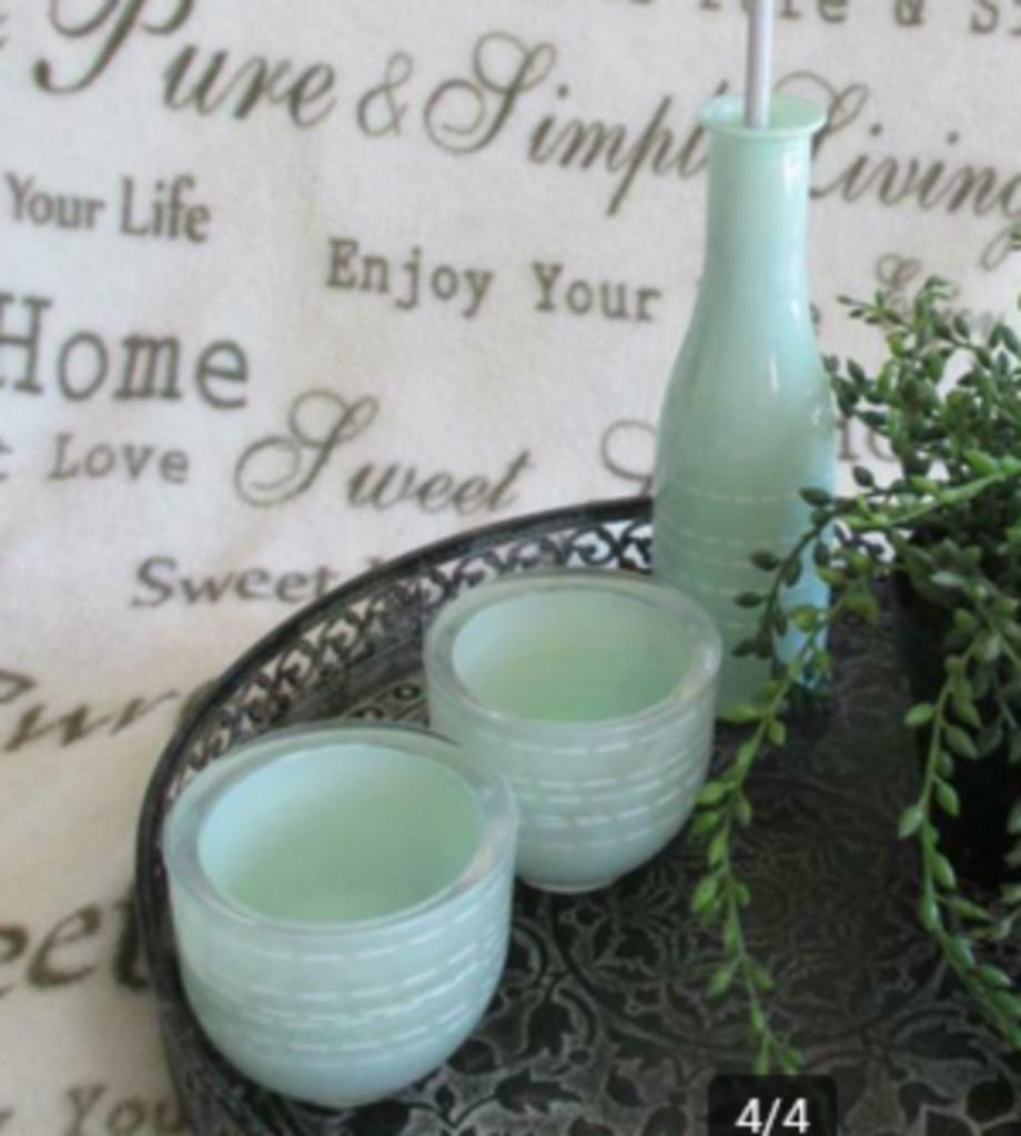 decoratie leonardo, Ophalen of Verzenden, Zo goed als nieuw, Groen, Glas
