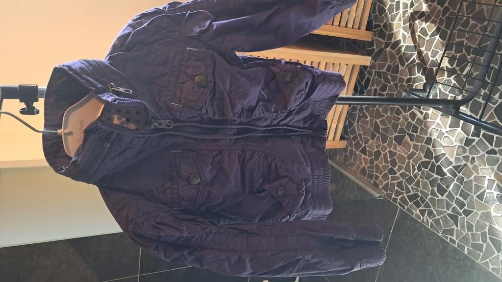 Veste d'été violette 98, C&A, Enlèvement ou Envoi, Comme neuf, Fille