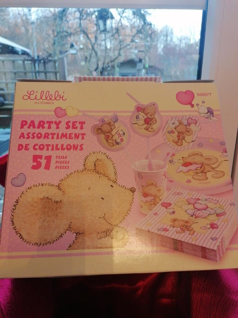 Snackset met feestset, Ophalen of Verzenden