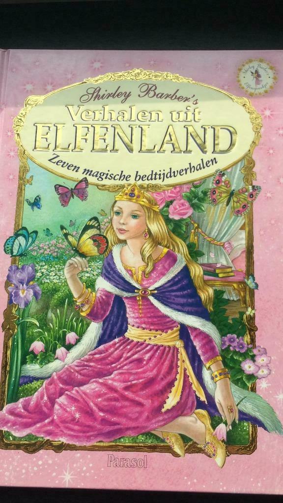 Boek Verhalen uit Elfenland - zo goed als nieuw - 7 magische, Ophalen, 5 of 6 jaar, Meisje, Zo goed als nieuw
