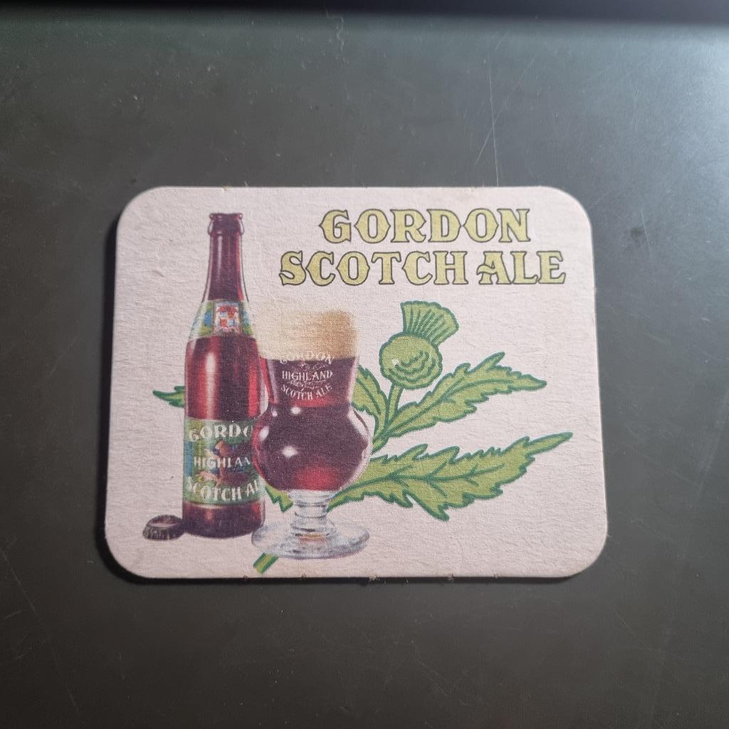 Sous Bock Gordon Scotch Ale (modèle 4), Enlèvement ou Envoi, Utilisé, Sous-bock, Autres marques