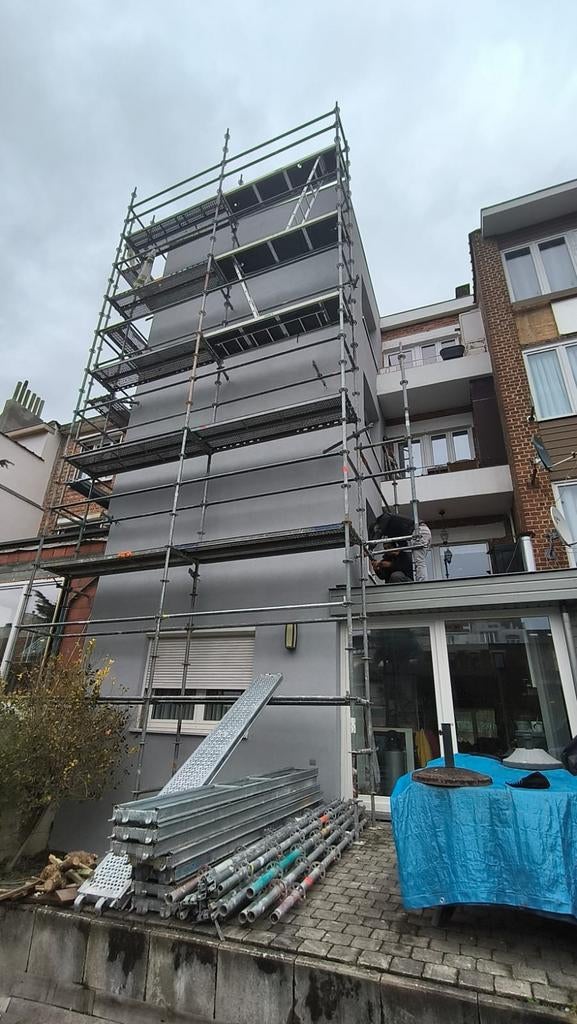 Location échafaudage travaux de rénovation, Bricolage & Construction, Échafaudages, Enlèvement