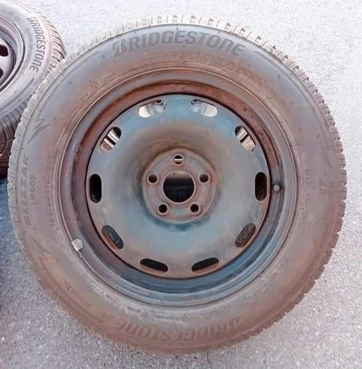 Winterbanden velgen Skoda Fabia VW Polo 15inch 5x100 6mm❄️, Ophalen, Gebruikt, Seat