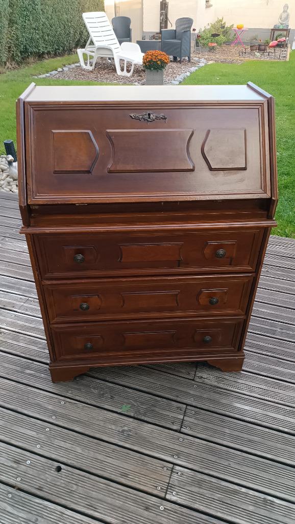 Petit bureau secrétaire à abattant, Enlèvement, Utilisé