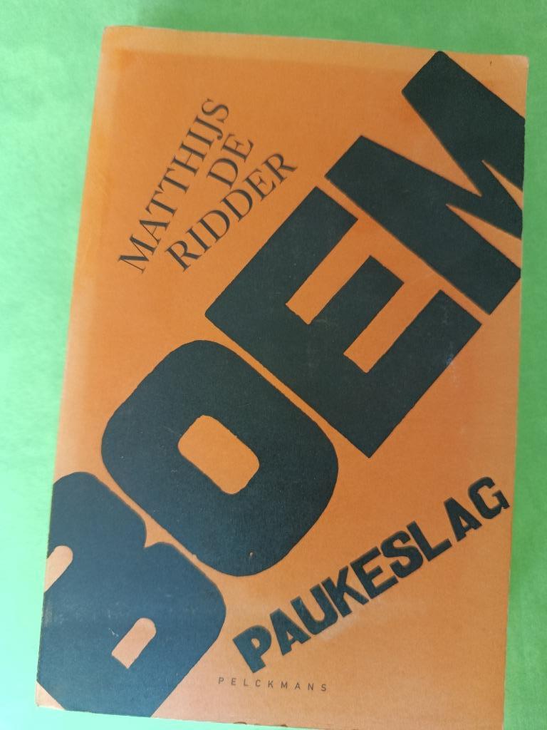 BOEM Paukeslag, op strooptocht door Paul van Ostaijens Bezet, Boeken, België, Ophalen of Verzenden, Zo goed als nieuw, Matthijs de Ridder