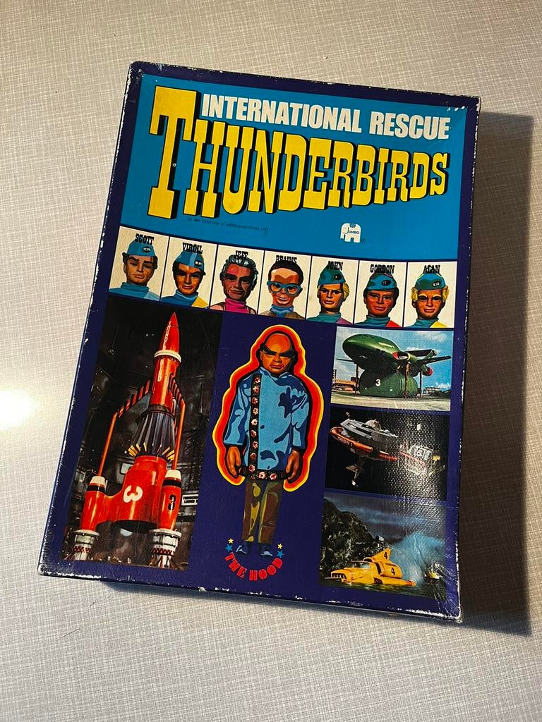 THUNDERBIRDS INTERNATIONAL RESCUE Spelbord | Jumbo 1967, Ophalen of Verzenden