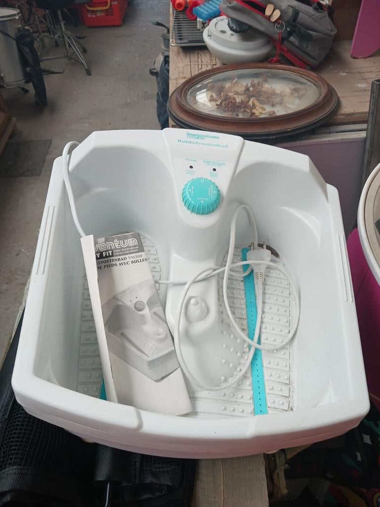 Voetmassage bad, Sport en Fitness, Massageproducten, Ophalen, Zo goed als nieuw