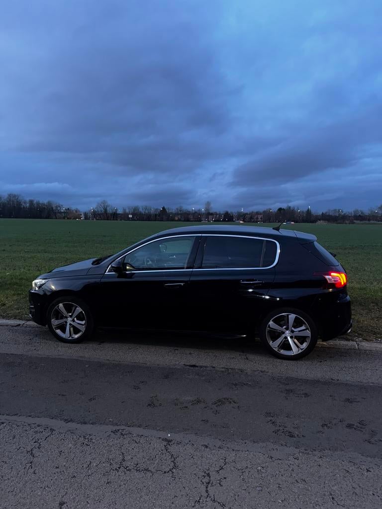 308 GTline 2l 150ch, Auto's, Peugeot, Zwart, 5 deurs, Particulier, Te koop