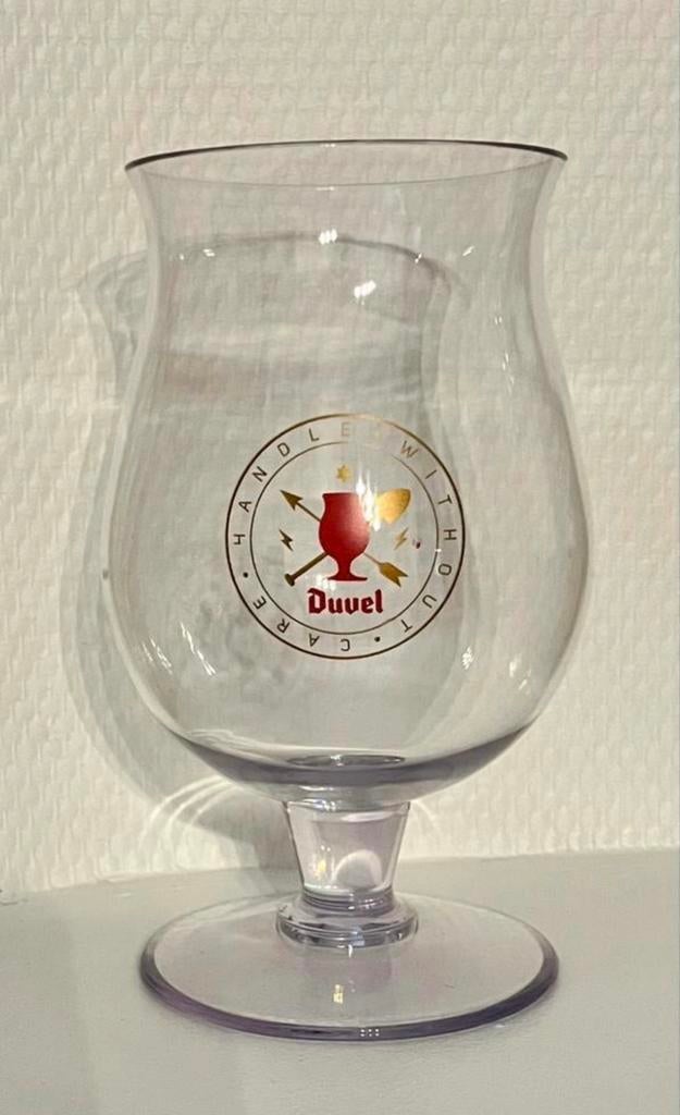 Duvel glas (plastic), Verzamelen, Ophalen of Verzenden, Zo goed als nieuw, Duvel