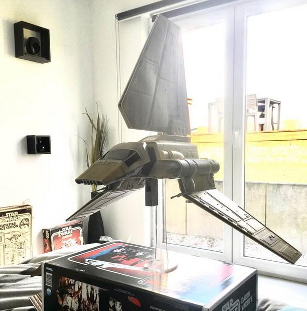 Vintage Imperial Shuttle uit Star Wars, Verzenden, Zo goed als nieuw