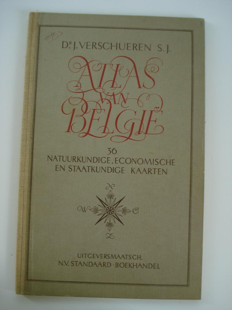 Atlas boek jaar1945  België in zeer goede staat prijs waard, Boeken, Atlassen en Landkaarten, Ophalen of Verzenden, Zo goed als nieuw