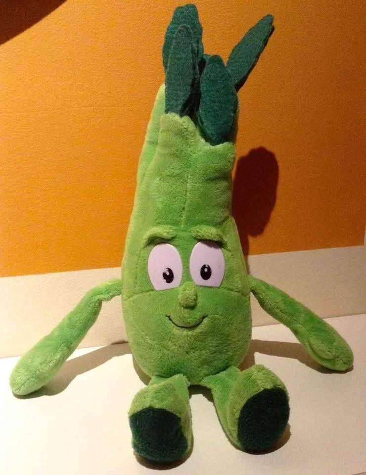 Set groene knuffels Aubergine, Ophalen of Verzenden, Zo goed als nieuw